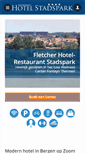 Mobile Screenshot of fletcherstadsparkhotel.nl